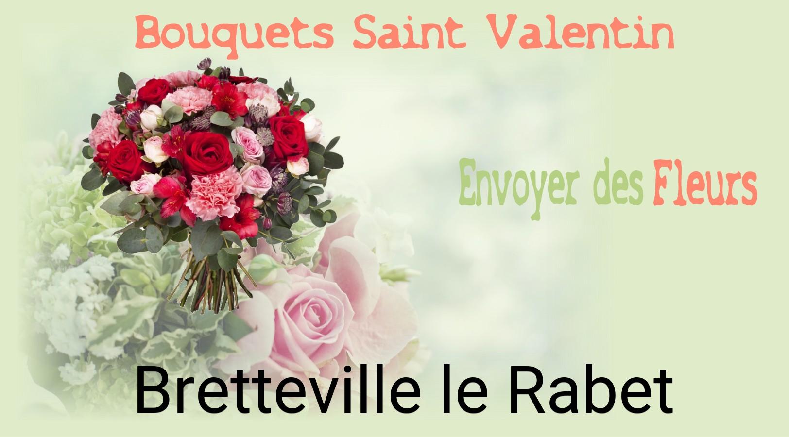 Roses de Saint-Valentin livrées à Bretteville-le-Rabet